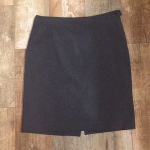 New York & Company Gray Pencil Skirt